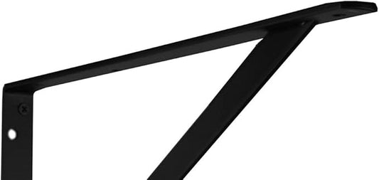 John Sterling THE MAX BRACKET Shelf Bracket, 16-inch, Black, 0049-16BKH