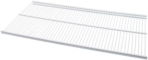 Organized Living freedomRail Ventilated Shelf, 48-inch x 16-inch - White