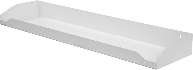 Buyers Products 1702850TRAY White Steel Topsider Shelf Custom-Fit for Steel Topsider Truck Tool Box Snap-In Shelf System