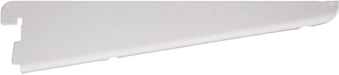 Organized Living freedomRail Bracket for Wood Shelves, 10.5-inch - White
