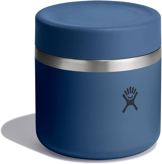 Hydro Flask Food Jar – Insulated Stainless Steel, Snack Travel Container for Hot Food & Soup 20 Oz Harbor Blue