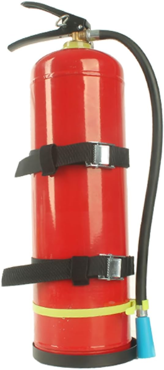 Fire Extinguisher Mount,Wall Hanging Bracket,Fire Extinguisher Holder for Home, Car, RV, Truck, Mini Fire Extinguishers (5LB Black)