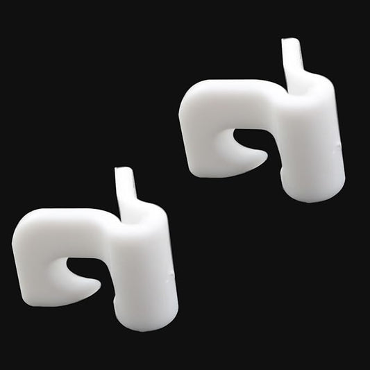 16pcs White Snap Door Snap Shoe Storage Center Panel Hook Shoe Cabinet Spare Parts