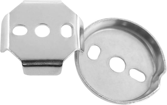 1set Towel Bar Replacement Parts Universal Bathroom Hardware Installation Bracket with Screws and M3 Wrench 1PCS for Replacing Wall Mounted Towel Bar