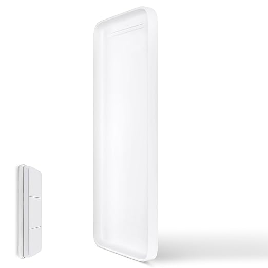 Ultra Slim Hue Remote Holder for Philips Hue Dimmer Switch V2 | Invisible Design Aluminum Remote Holder for Hue Dimmer Switch| Wall Plate Replacement for Philips Dimmer Remote V2