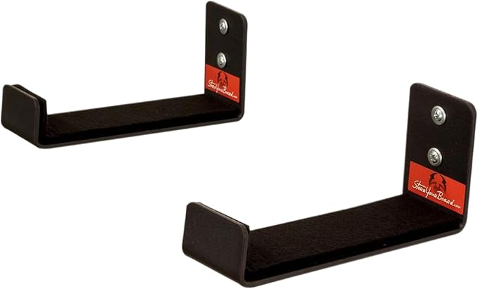 StoreYourBoard Yoga Mat Storage Rack, X-Large, Foam Roller Wall Hooks, 3 Exercise Mats, Fitness Gear Organizer (Large)