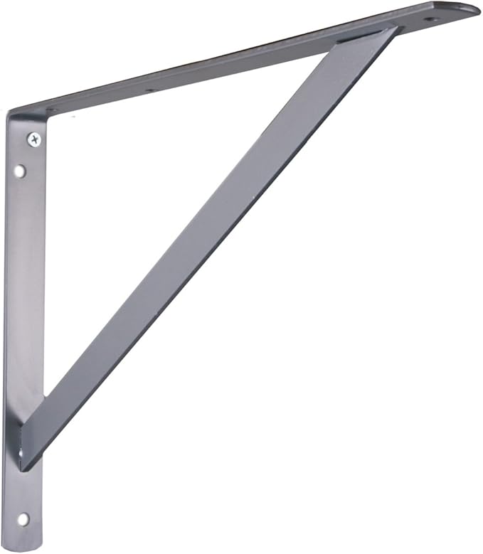 John Sterling 0049-16PMH Shelf Bracket, 14-1/2 by 10-Inch, Platinum