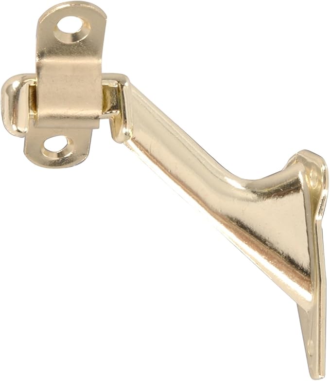 Hardware Essentials 852262 Utility Handrail Brackets Brass