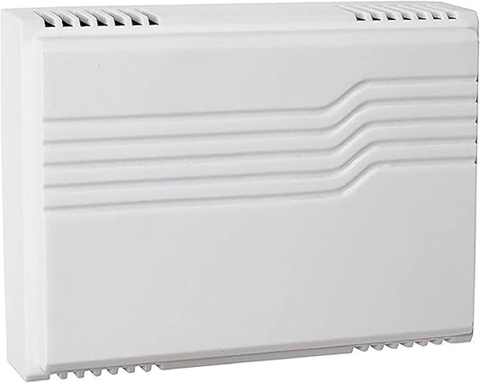Newhouse Hardware Two Note Wired Door Bell Chime Kit w/Transformer & Surface Mount Lighted Push Button, 16VAC/10 VA, White