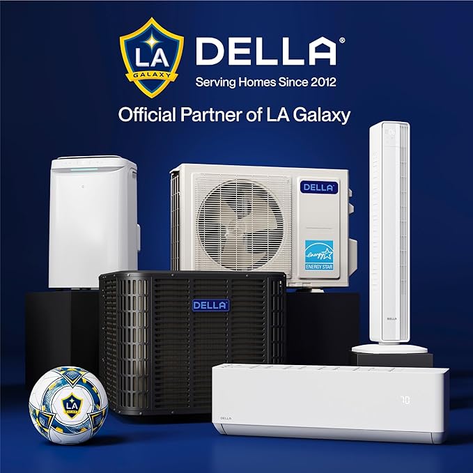 Della Outdoor Wall Mounting Bracket for Ductless 6000-36000 BTU Mini Split, Compressor and Heat Pump System, Easy to Install Universal Heavy Duty Mini Split Bracket, Supports up to 485 LBS