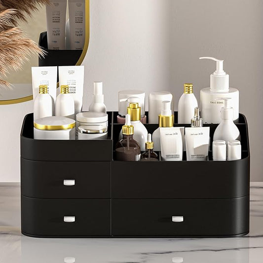 MIUOPUR Perfume Organizer for Men, Perfume Stand, Shelves for Perfumes, Organizador de Perfumes, Dresser Organizer Countertop, Mens Bedroom Essentials, Gifts for Men