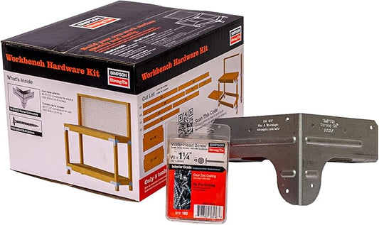 Simpson Strong-Tie WBSK WBSK Workbench and Shelving Hardware Kit