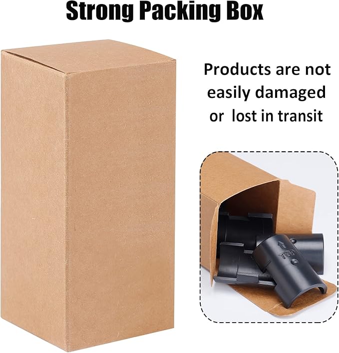 16 Pcs Wire Shelving Shelf Lock Clips for 1" Post, 8 Pairs of Shelving Sleeves Replacements for Wire Shelving System, Plastic Shelf Locking Clips Compatible with Thunder Group Metro and More