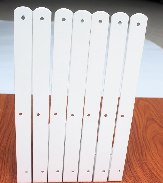 20 Pack L12 x H 8" White Heavy Duty Shelf Brackets with Screws Metal Shelf Brackets Shelf Support Angle Brackets for Shelves L Brackets Heavy Duty Floating Shelf