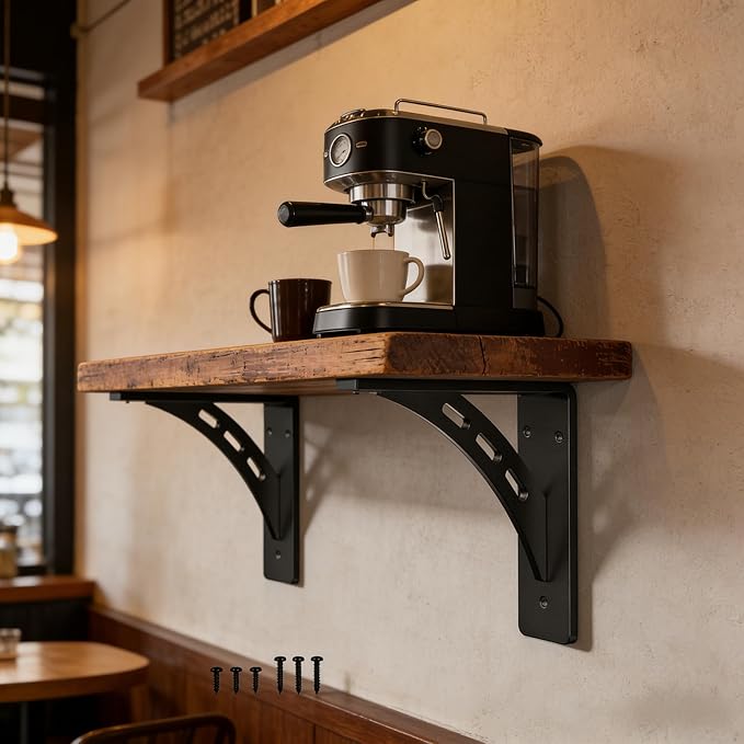 16 inch x 12 inch Heavy Duty Bracket,Granite Countertop Support Brackets, Heavy Duty Shelf Brackets , Max Load 1000 Lbs ,Mantel Brackets (Set of 2) - (16 " x 12 ")
