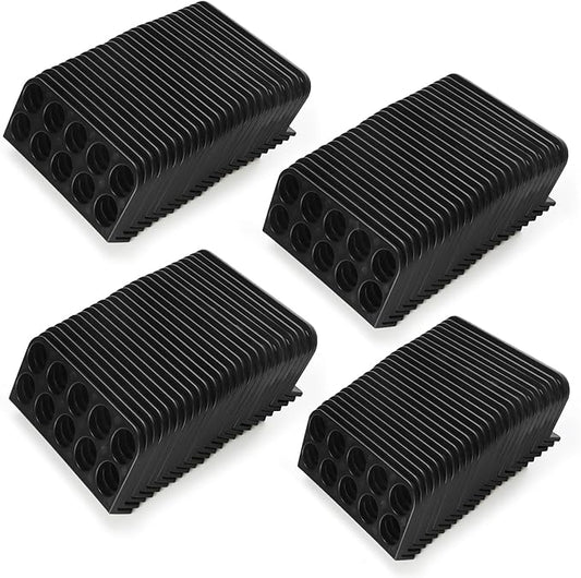 100Pack Cable Chase Wire Bracket, Cable Support Wire Bracket Holder for NMB Electrical Cord Organized Management,Labor&Time Saving,1" with 10 Hole Design