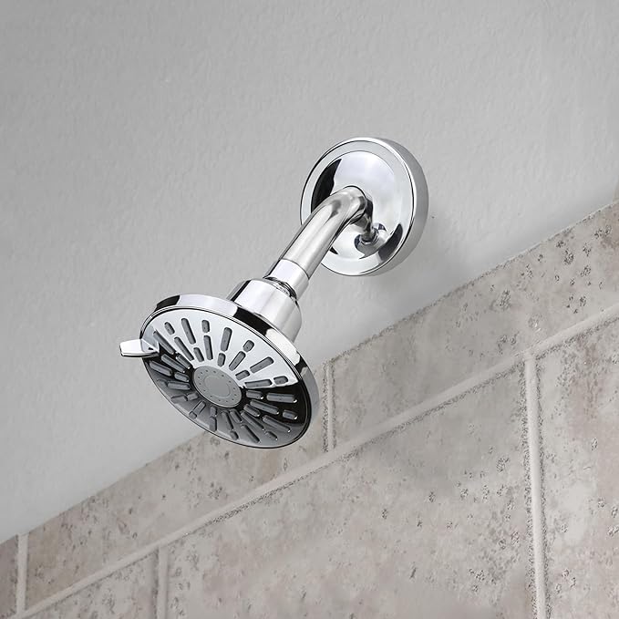 Danco 12005 Shower Arm Stabilizer Bracket and Flange Cover, No Size, Chrome