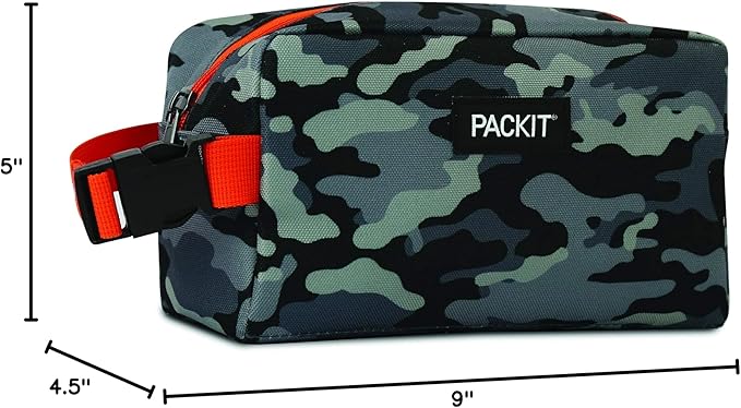 Packit, Snack Box Freezable Charcoal Camo