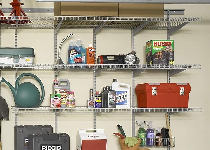 ClosetMaid 23583 MaxLoad 40-Inch Hang Track, Silver Metallic