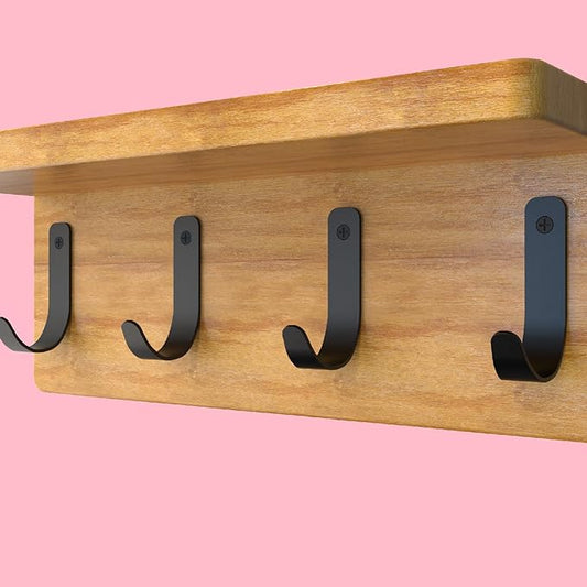 Hooks for Hanging Stainless Steel Heavy Duty Coat Hook Wall Hooks Robe Hanger Hooks Hanging Hat Key Holder for Towel and Bags Indoor Outdoor (U-Type, Large)