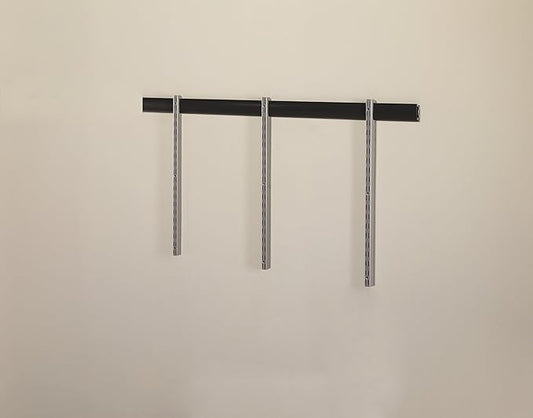 Rubbermaid FastTrack Garage 25" Upright with Extension, Extendable, Mount Into FastTrack Garage Rail, Garage Organization System (Pack of 3)