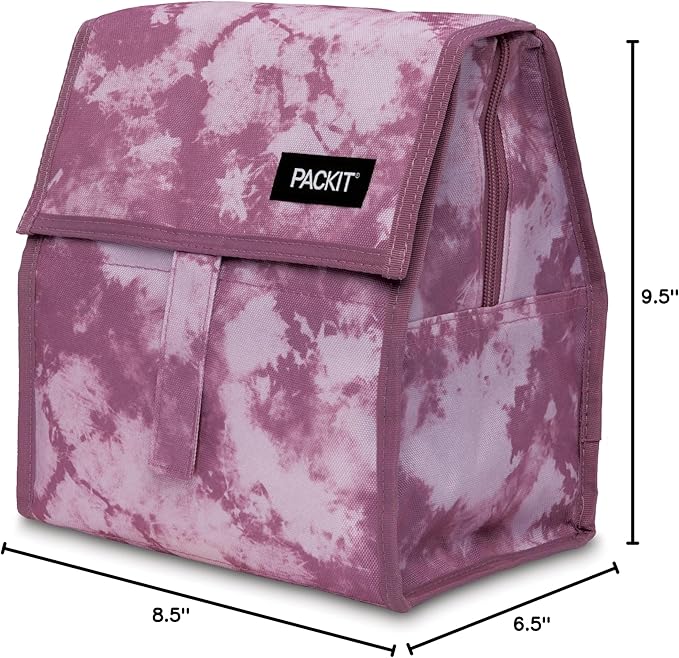 Packit, Lunch Bag Freezable Mulberry Tie Dye