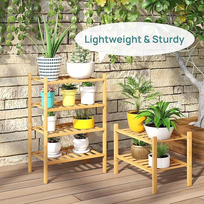 Small Shoe Rack, 2-Tier Shoe Rack for Entryway, Bamboo Wood Shoe Shelf for Closet & Hallway, Long 17.2IN | Beautiful | Functional | Sturdy | Durable