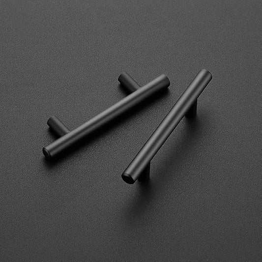 Ravinte 45 Pack | 5 Inch Cabinet Pulls Matte Black Stainless Steel Kitchen Drawer Pulls Cabinet Handles 5 Inch Length, 3 Inch Hole Center