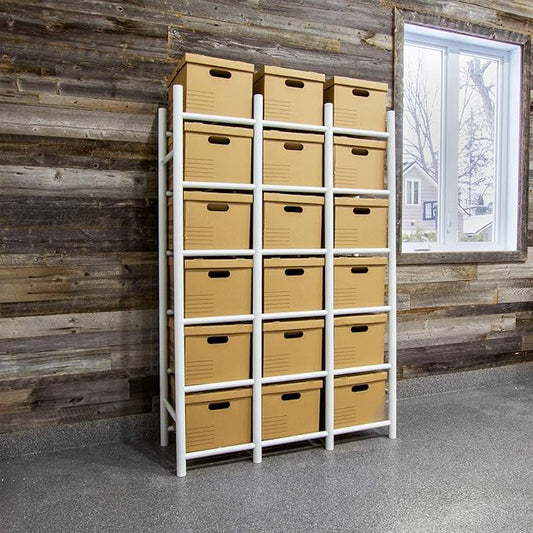 PROSLAT Bin Warehouse Rack – 18 Filebox