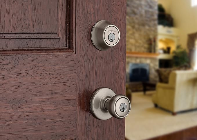 Kwikset 96900-381 690T 15 SMT BBPKG Satin Nickel Tylo Entry Combo Set