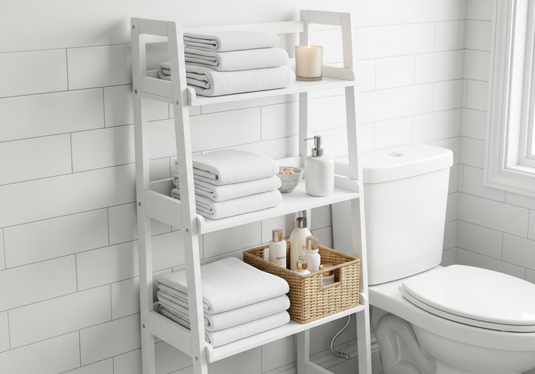 Over the Toilet Storage