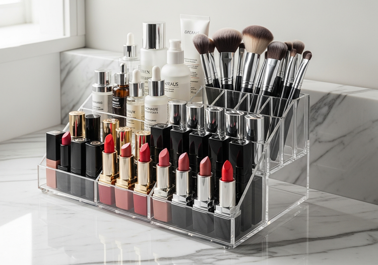 Acrylic Makeup Organizers