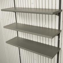 LIFETIME 60404 30 x 9 Inch 3 Pack Shelves for 7', 8', and 11 Ft. Wide Sheds