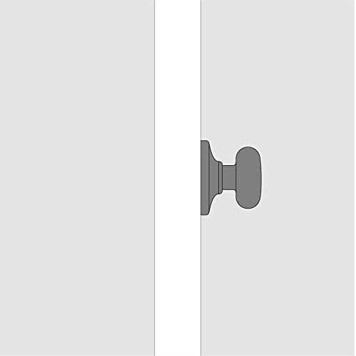 Kwikset 94880-570 Tylo Half-Dummy Knob in Polished Brass (Pack of 2)