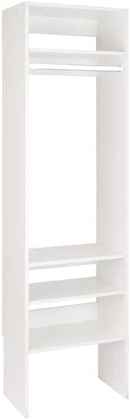 Modular Closets Vista Collection Legs for Tower Units (add on) (White, 19.5" Wide)