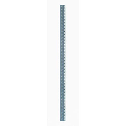 Global Industrial 3' High Angle Shelving Post, Gray, 4/Pk