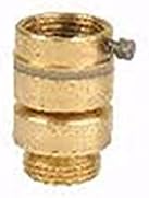 Arrowhead PK1380 59BFP Fine Thread Self-Draining Vacuum Breaker Brass Finish, Shelf-Package