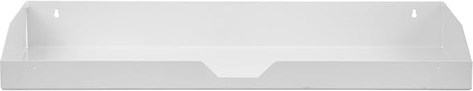 Buyers Products Interior Storage 18X16X72 Inch White Steel Topsider Truck Box Toolbox Tray, 35 X 13.75 X 2.25/4