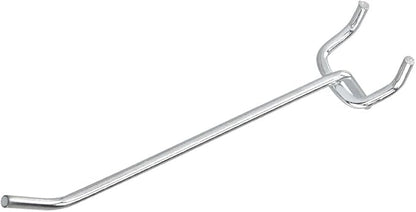 Neiko 53100A 4 Inch Heavy Duty Pegboard Hooks Kit, 50 Pack, 1/8" Peg Hooks for 1” Spaced Pegboards, Utility Hooks for Wall Organizing in Home or Garage