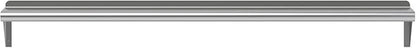 NSF Certified 18 Gauge Heavy Duty Stainless Steel Wall Shelf with Brackets for Kitchens, Utility Rooms, Storage, Offices & Home (60"x8")