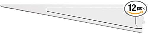 SHELF BRACKET WHITE 12 Inch