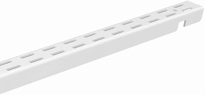 ClosetMaid 2800 ShelfTrack 12-Inch Standard, White (Pack of 2)