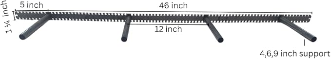 Floating Shelf Brackets - Sheppard Brackets - Easy Install - Heavy Duty (46 inch Build Kit)