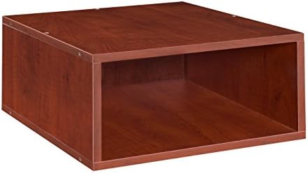 Niche Cubo Half Size Stackable Storage Cube- Warm Cherry (PC1206WC)