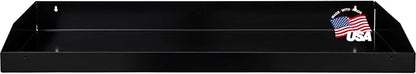Buyers Products 1702990TRAY 43 Inch Black Powder Coated Carbon Steel Tray for 88-Inch Topsider Truck Box, No Notches