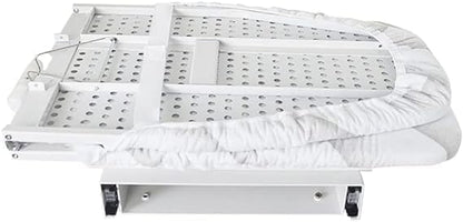 37 Inch Wall-Mounted Ironing Board,180°Swivel Fold Away Ironing Board,Folding Slide-Out Space Saving Iron Board for Home Laundry Room Dorm(Style 6)