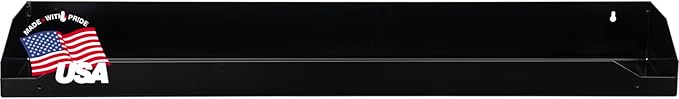Buyers Products 1702950TRAY 43 Inch Black Powder Coated Carbon Steel Tray for 88-Inch Topsider Truck Box, Side Notch