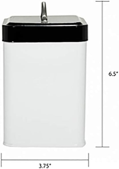 Amici Pet Pet Treat Collection, , Sparky Good Dog Metal Storage Canister, 36 oz, White