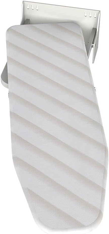 180°Rotation Wall-Mounted Ironing Board Foldable Clothes Ironing Table Pull-Out Stow Away Ironing Board Retractable Small Ironing Board Ironing Storage Station Door Hanging Laundry for Home Apartment