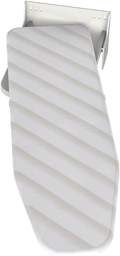 180°Rotation Wall-Mounted Ironing Board Foldable Clothes Ironing Table Pull-Out Stow Away Ironing Board Retractable Small Ironing Board Ironing Storage Station Door Hanging Laundry for Home Apartment